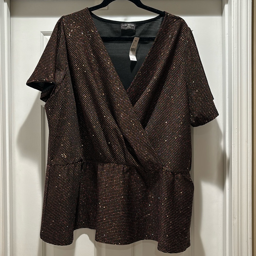 Lane Bryant Sparkly Top